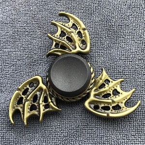 Fidget Spinner Brass Color Zinc Alloy Metal Hand Spinner