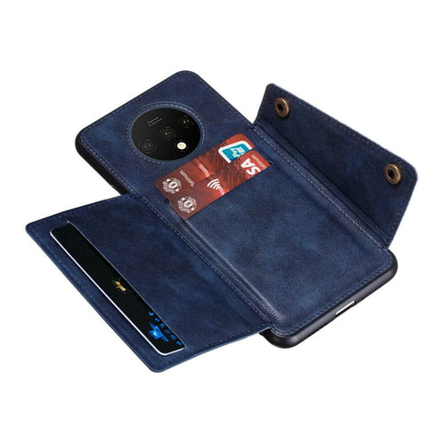 Image of Flip Leather Case with Card Slot Holder Case For OnePlus Wallet Phone Cover