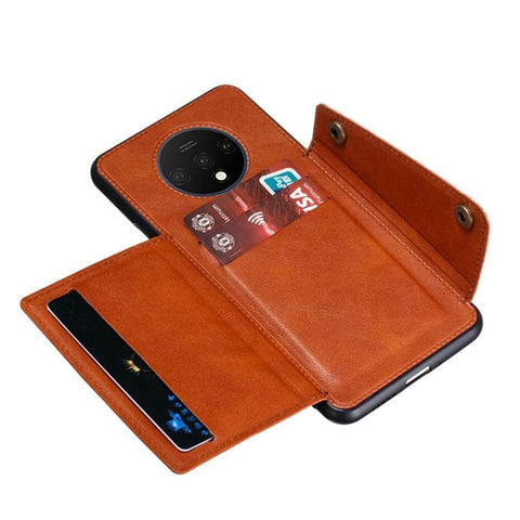 Image of Flip Leather Card Slot Holder Case For iPhone11 876 PLUS X Sery Wallet Phone Cover