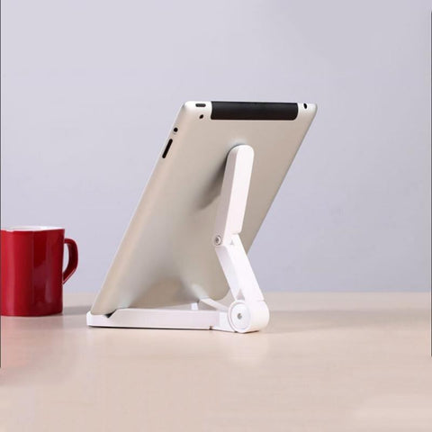 Image of Flexible Desk Triangle holder stand for Mobile phone and pads