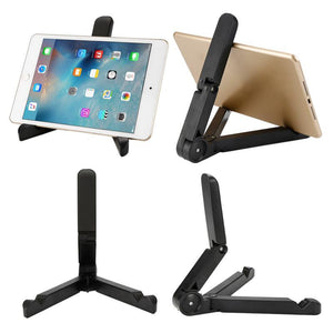 Flexible Desk Triangle holder stand for Mobile phone and pads