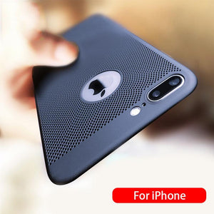 Slim hard PC Dotted Matte Case Cover for iPhone Samsung models
