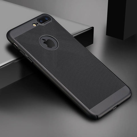 Image of Slim hard PC Dotted Matte Case Cover for iPhone Samsung models