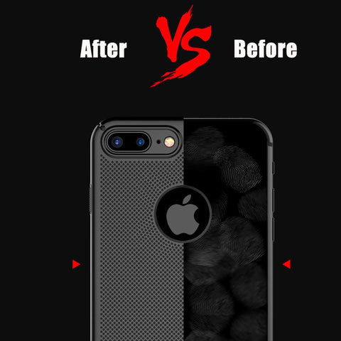Image of Slim hard PC Dotted Matte Case Cover for iPhone Samsung models