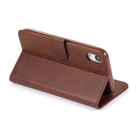 Image of Leather Flip Phone cover for iPhones Samsung phone models