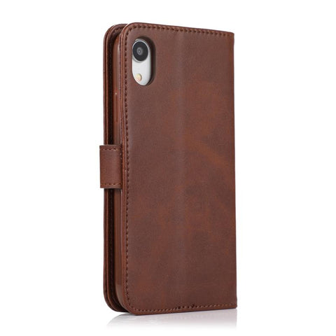 Image of Leather Flip Phone cover for iPhones Samsung phone models