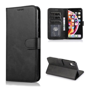 Leather Flip Phone cover for iPhones Samsung phone models