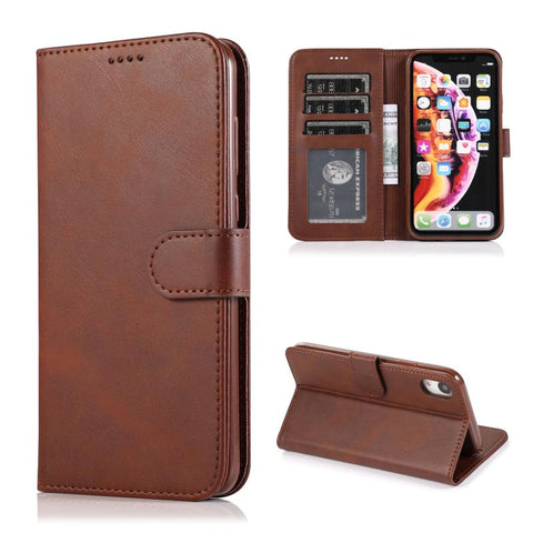 Image of Leather Flip Phone cover for iPhones Samsung phone models