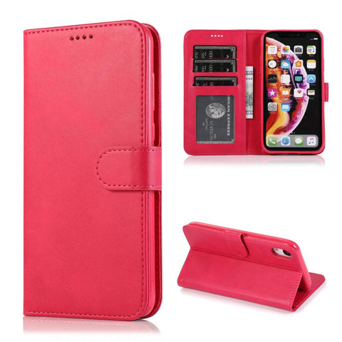 Image of Leather Flip Phone cover for iPhones Samsung phone models