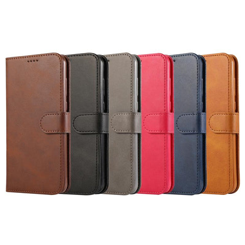 Image of Leather Flip Phone cover for iPhones Samsung phone models