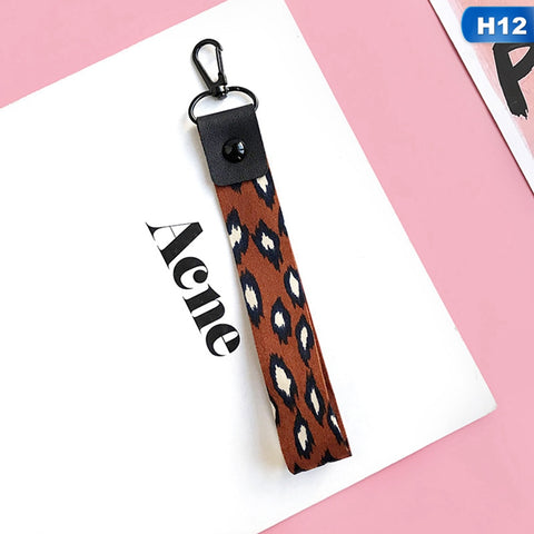 Image of Leopard Print Lanyards for Keys ID Card Mobile Phone Straps Universal Neck Straps For USB Hang Rope Lanyards