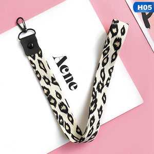 Leopard Print Lanyards for Keys ID Card Mobile Phone Straps Universal Neck Straps For USB Hang Rope Lanyards