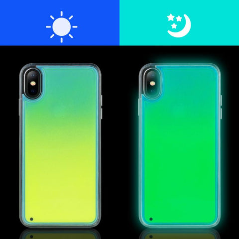 Image of Luminous liquid quicksand phone case for all phone models