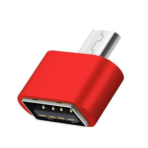 Image of Mini Portable Micro Usb Male 5Pin To USB 2.0 A Female Data Converter Adapter