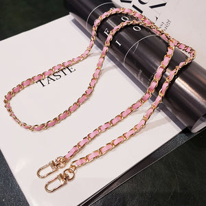 Luxury Crossbody Lanyard Necklace Leather Bracelet Chain Phone case for mobile phones
