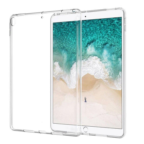 Image of Silicon Case For iPad Pro 11 12.9 2018 9.7 Clear Transparent Case Soft TPU Bumper Cover Tablet Case For iPad 2 3 4 5 6 Air Mini - All Fancy Phone Cases