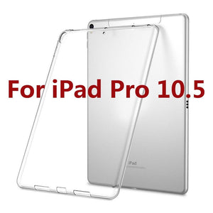 Silicon Case For iPad Pro 11 12.9 2018 9.7 Clear Transparent Case Soft TPU Bumper Cover Tablet Case For iPad 2 3 4 5 6 Air Mini - All Fancy Phone Cases