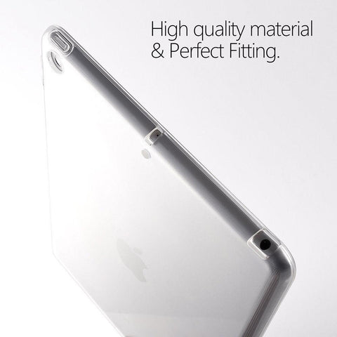 Image of Silicon Case For iPad Pro 11 12.9 2018 9.7 Clear Transparent Case Soft TPU Bumper Cover Tablet Case For iPad 2 3 4 5 6 Air Mini - All Fancy Phone Cases