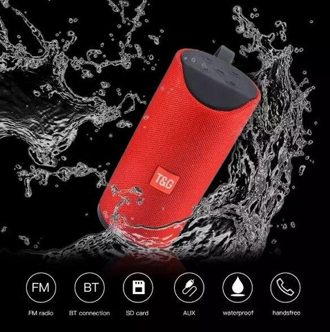 Image of TG-113 Waterproof Column Bluetooth Wireless Speakers Extra Bass Acoustic Xtreme Boombox Bluetooth Speaker T&G Charge 4 GO2 Pulse