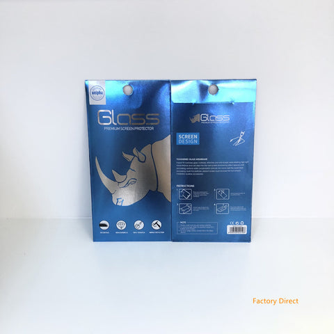 Image of Slim Paper bag retail packaging for screen protect tempered glass