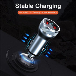 USB Car Charger 36W Quick Charge 3.0 Fast Charging Auto Type C QC PD 3.0 Mobile Phone Charge