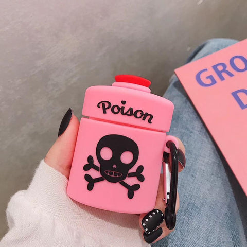 Image of Unique poison design earphone case for Airpods