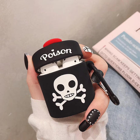 Image of Unique poison design earphone case for Airpods