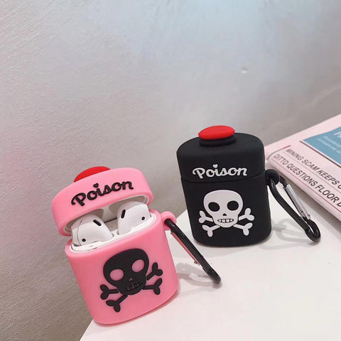 Image of Unique poison design earphone case for Airpods