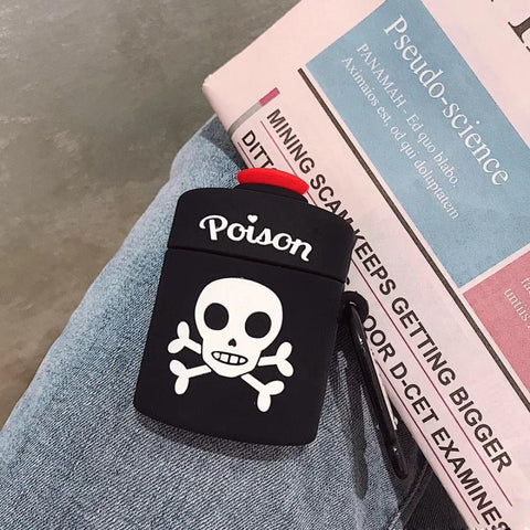 Image of Unique poison design earphone case for Airpods