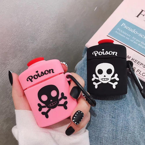 Image of Unique poison design earphone case for Airpods