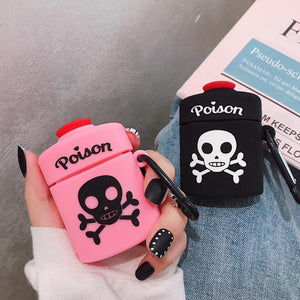 Unique poison design earphone case for Airpods