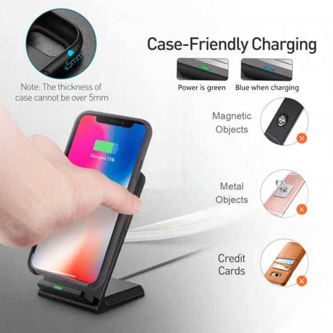 Image of Wireless charger for Samsung for iphone  mobile phones