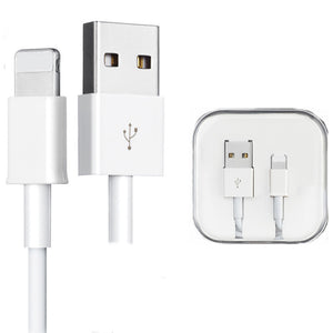 AA+ White iPhone USB Cable Charger 2A speed fast charging