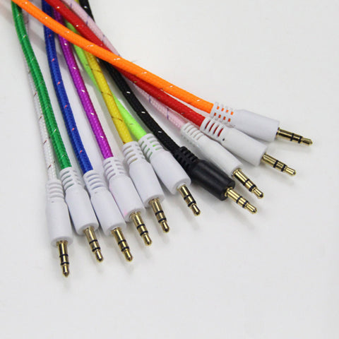 Image of 3.5mm Aux cable Auxiliary Extension Audio Cable