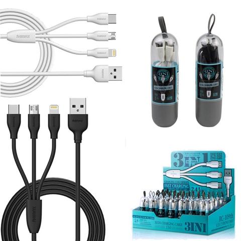 Image of 5in1 Fast charging  Cables micro USB PD / Lightning / USB-C