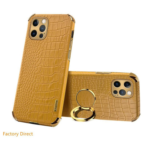 Image of Oneplus 9 9pro 9proplus case Crocodile leather design cover with ring holder