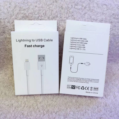 Image of 3ft 6ft 10ft Fast Charging OEM Braided USB charger cable for iPhone Android Micro USB Type C bulk in stock