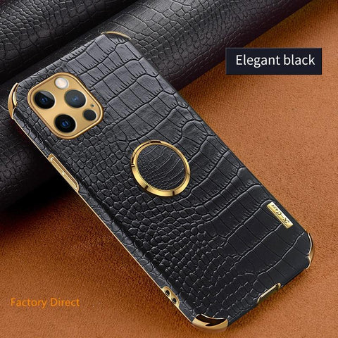 Image of Oneplus 9 9pro 9proplus case Crocodile leather design cover with ring holder