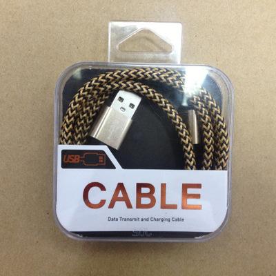 Image of 3ft 2A usb data cable for lightning apple iphone micro b C