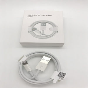 AA+ White iPhone USB Cable Charger 2A speed fast charging