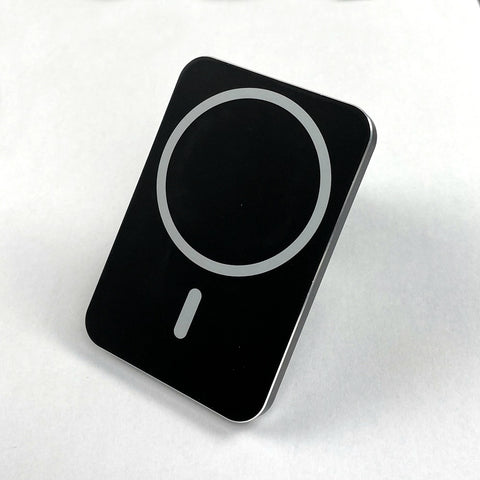 Image of 15W Magsafe Wireless charger use in car air vent holder for mobile phones