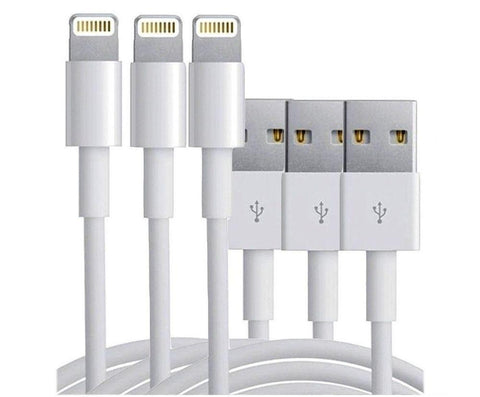 Image of metal braided usb cable for apple iphone lightning charging wholesale