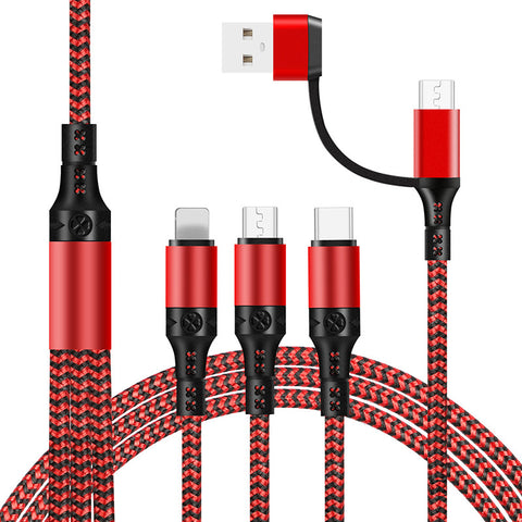 Image of 5in1 Fast charging  Cables micro USB PD / Lightning / USB-C