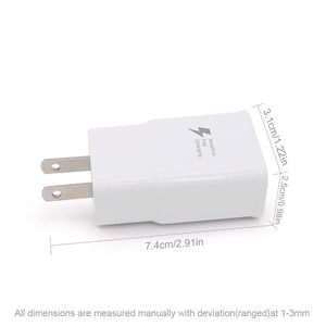 Samsung Original1:1 QC3.0 Fast Charger Turbo USB Wall Adapter