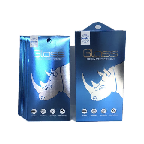 Image of Slim Paper bag retail packaging for screen protect tempered glass