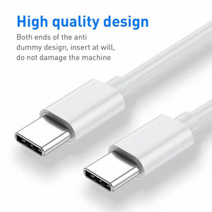 100W USB C TO C Fast charge cable For new iPads iMacs