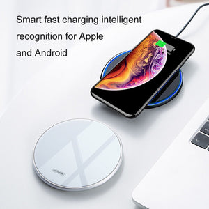 Super Safe 15W Fast Charge Wireless Charger for smart phones