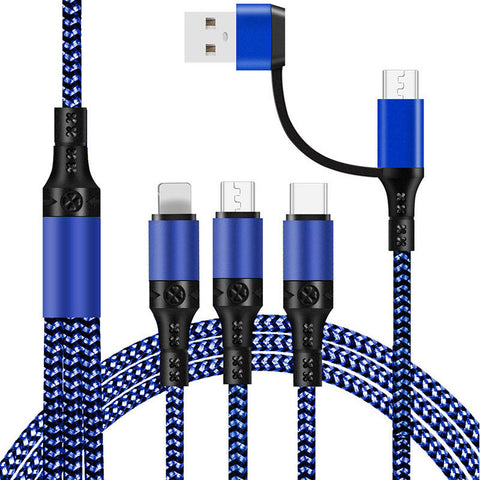 Image of 5in1 Fast charging  Cables micro USB PD / Lightning / USB-C