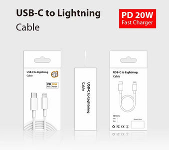 MFI Certified PD cable charger for apple ipads iphones