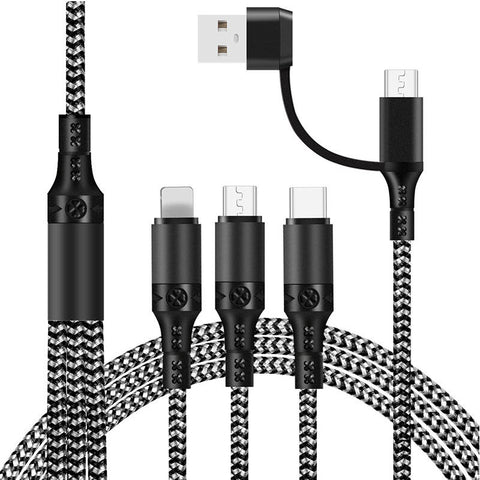 Image of 5in1 Fast charging  Cables micro USB PD / Lightning / USB-C